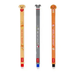 Set Di 3 Penne Cancellabili Fur-Ever Friends